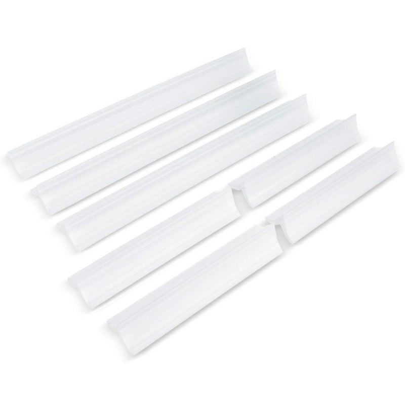 Impresa Sofa Slipcover Tucks - Pack of 7 Clear V-Shaped Anti-Slip & Tuck Grips - Secure Fit & Sofa Cover Inserts - Quick Install & Couch Cover Insert Grips - Image 1